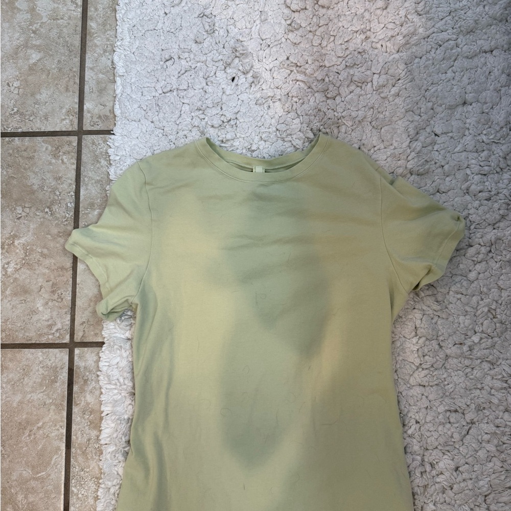 Skims pistachio cotton jersey Tee